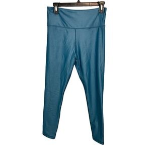✨3/$20✨ Zyia Active Blue Compression Crop  High Rise Leggings. Women’s Size 8-10